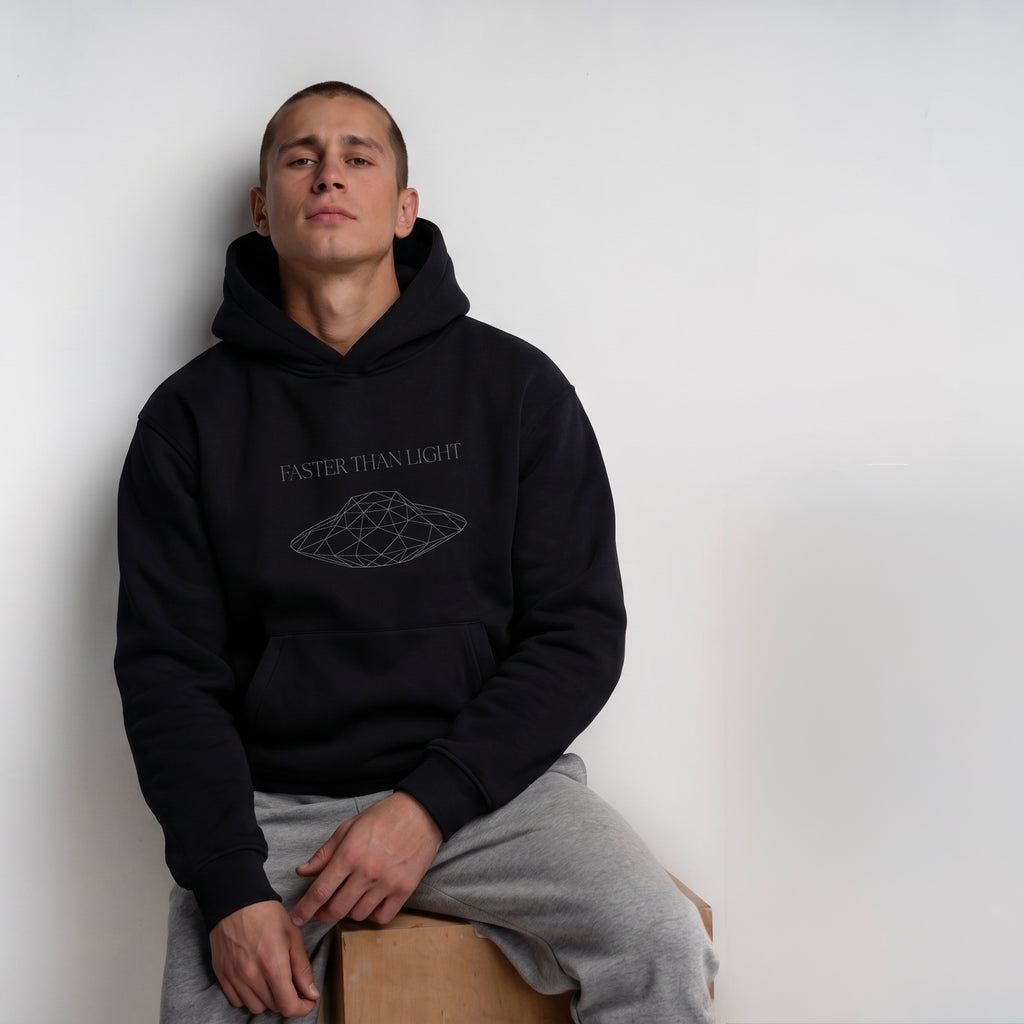 BLACK DIAMOND // Heavyweight Fleece Hoodie