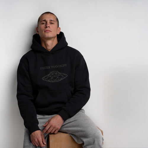 BLACK DIAMOND // Heavyweight Fleece Hoodie