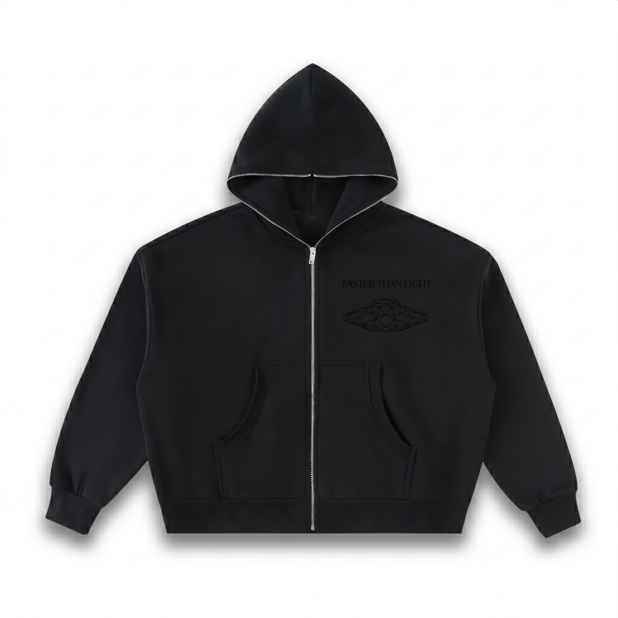 Black Diamond Fleece Zip - Stealth
