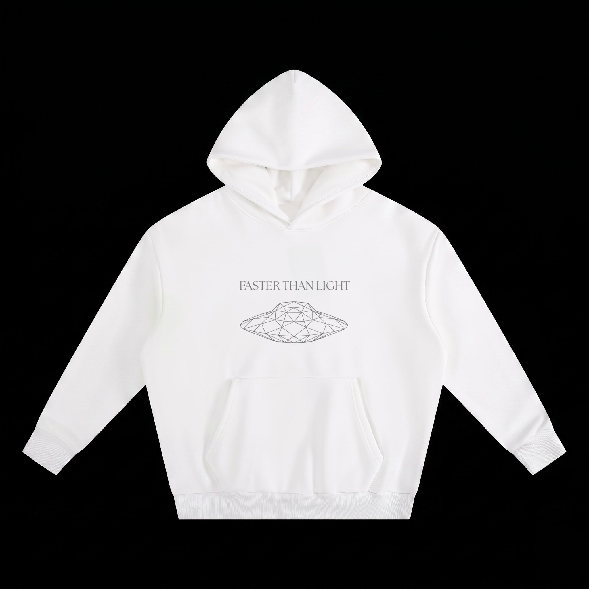 BLACK DIAMOND // Heavyweight Fleece Hoodie