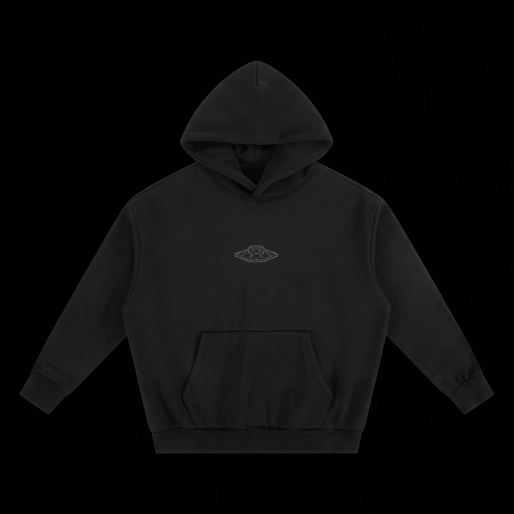BLACK DIAMOND // Heavyweight Fleece Hoodie