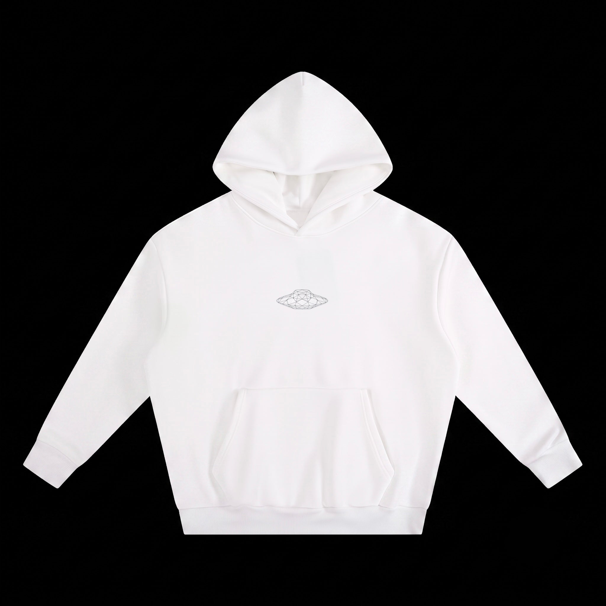 BLACK DIAMOND // Heavyweight Fleece Hoodie