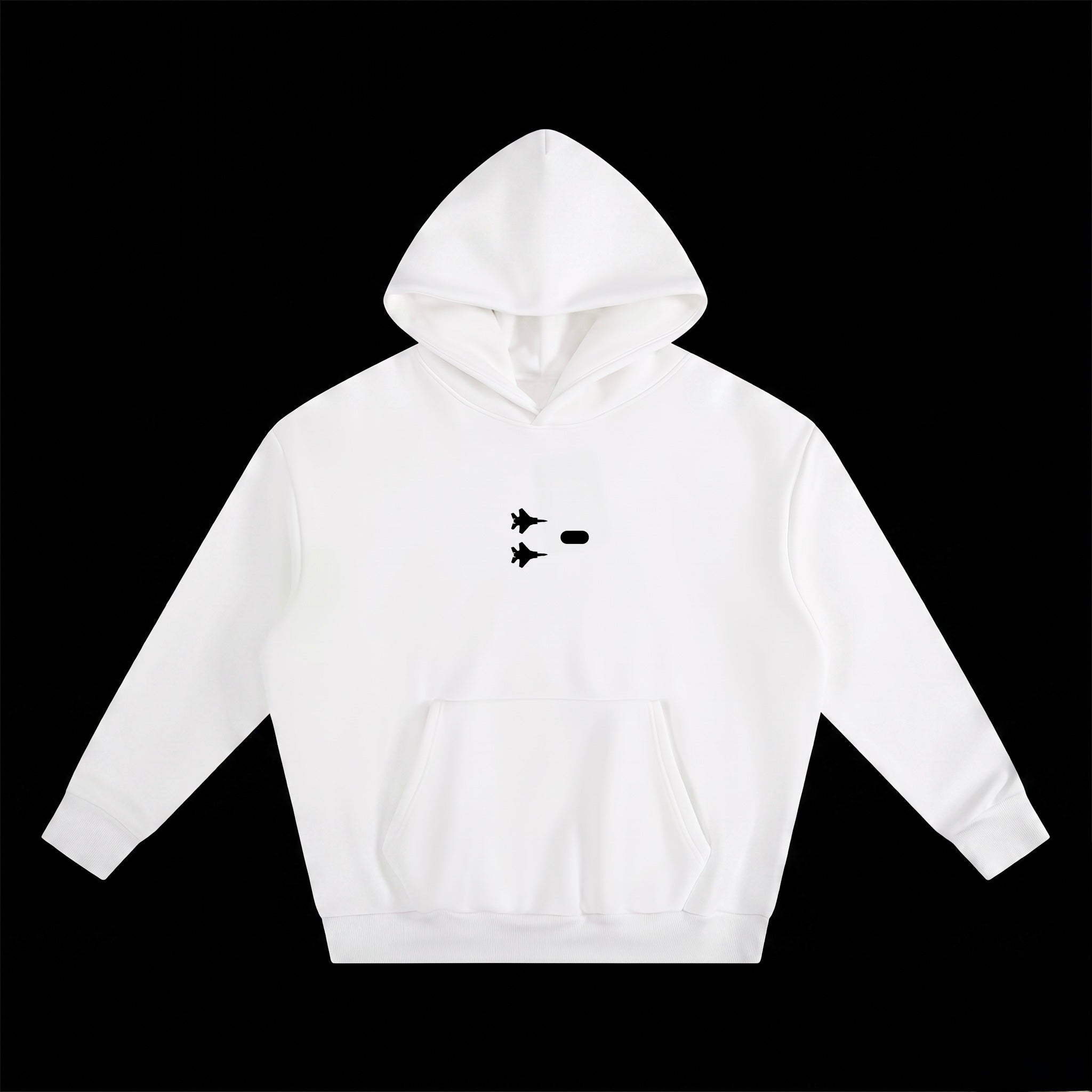 NIMITZ // Heavyweight Fleece Hoodie // Stealth
