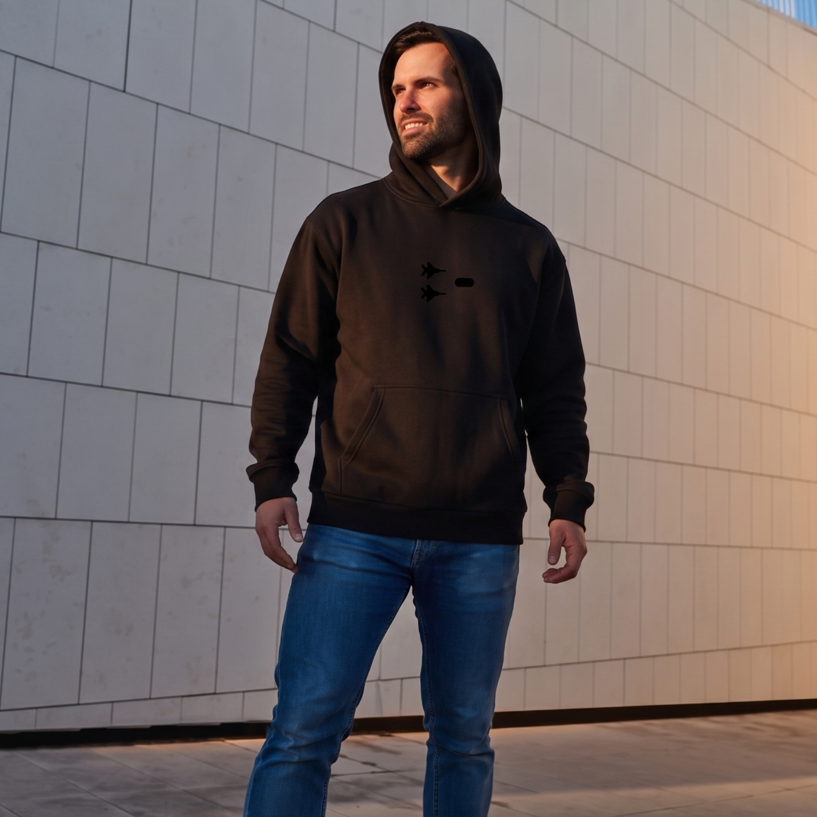 Nimitz Heavyweight Fleece Hoodie - Stealth