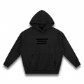 REDACTED Heavyweight Fleece Hoodie - Stealth